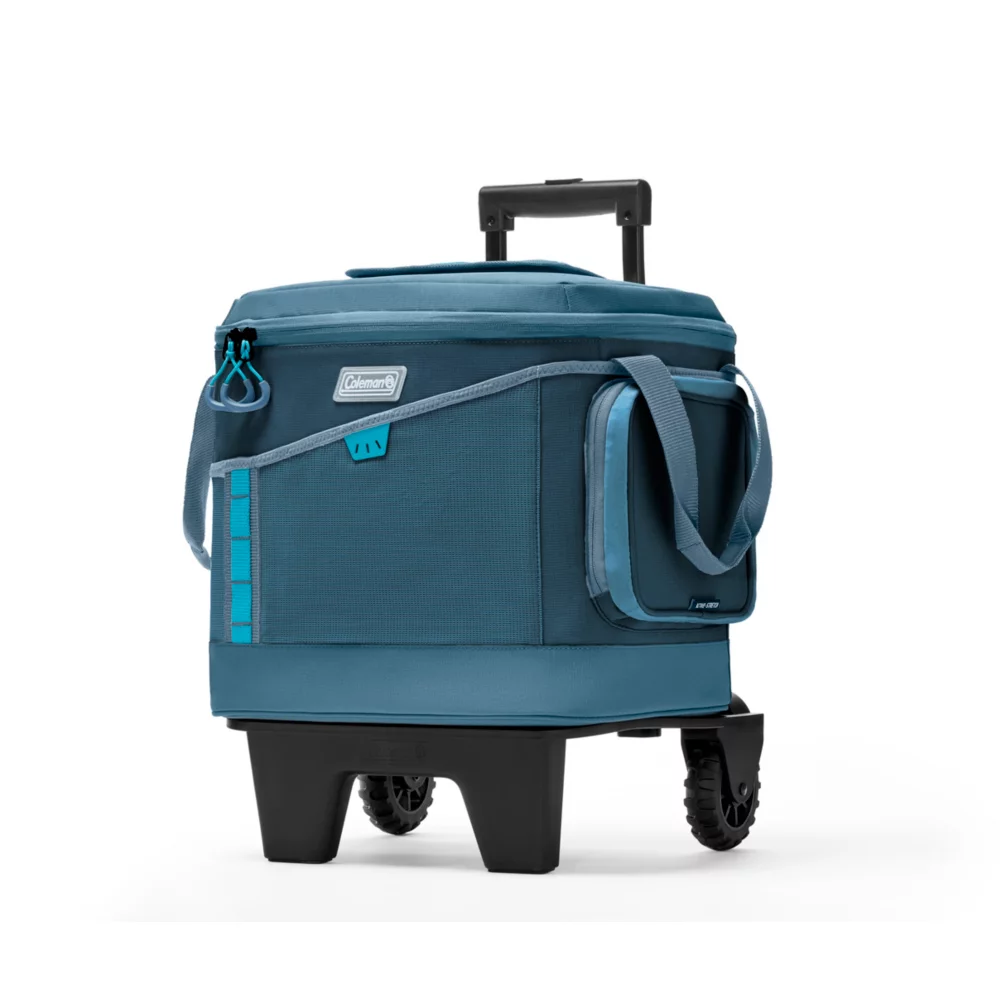 Coleman SPORTFLEX™ 42-Can Soft Cooler With Wheels, Ocean 2 Coleman SPORTFLEX™ 42-Can Soft Cooler With Wheels, Ocean - Image 2
