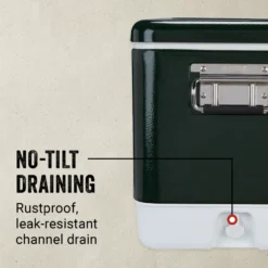 Coleman Vintage 54-Quart Steel Belted® Cooler -Coleman Sales Store Coleman SteelBelted VintageGreen ATF4