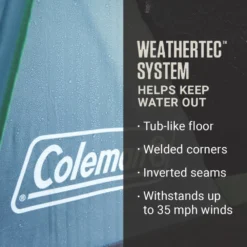 Coleman Sunlodge™ 12-Person Camping Tent, Blue Nights -Coleman Sales Store Coleman Sunlodge 8P BlueNights ATF3 2