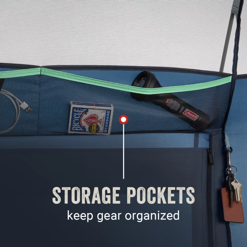 Coleman Sunlodge™ 8-Person Camping Tent, Blue Nights 6 Coleman Sunlodge™ 8-Person Camping Tent, Blue Nights - Image 6