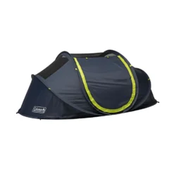Coleman 4-Person Camp Burst™ Pop-Up Tent With Dark Room™ Technology -Coleman Sales Store PopUpTent 4P DarkRoom Hero 3 4 Fly Off 0003 v2