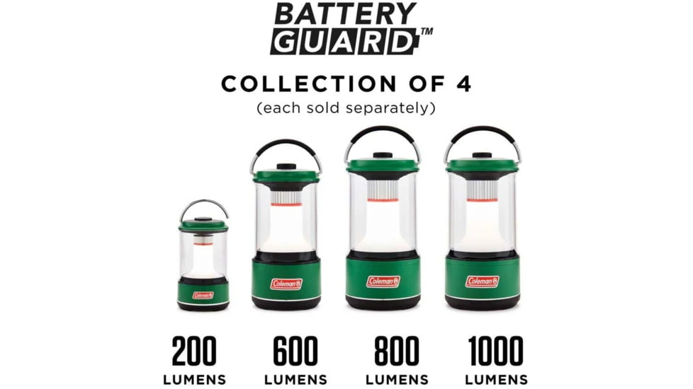 Coleman Battery Guard Lantern 1000 Lumens 4d Batteries 6 Coleman Battery Guard Lantern 1000 Lumens 4d Batteries - Image 6