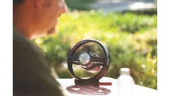 Coleman CPX 6 Portable Tent Fan W/ Four 5MM LED Lights -Coleman Sales Store opplanet coleman cpx 6 portable tent fan 2000016505 usage 1