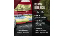 Coleman Skylodge Tent 10 Persn Blackberry W/screen Room -Coleman Sales Store opplanet coleman skylodge tent 10 persn blackberry w screen room av 5