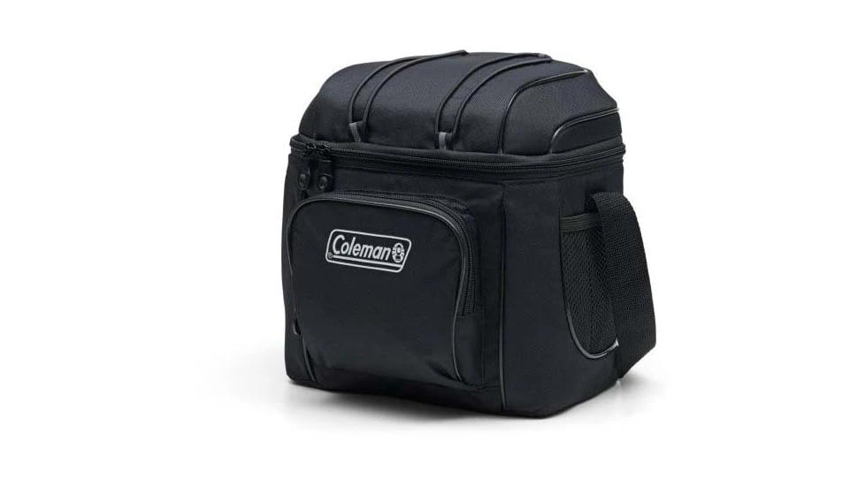 Coleman Soft Cooler Chiller 9 Can Black 2 Coleman Soft Cooler Chiller 9 Can Black - Image 2