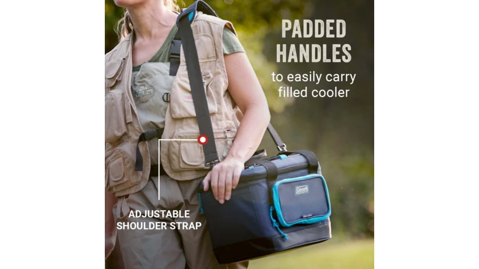 Coleman Soft Cooler Xpand 16 Can Cooler Blue Nights 3 Coleman Soft Cooler Xpand 16 Can Cooler Blue Nights - Image 3