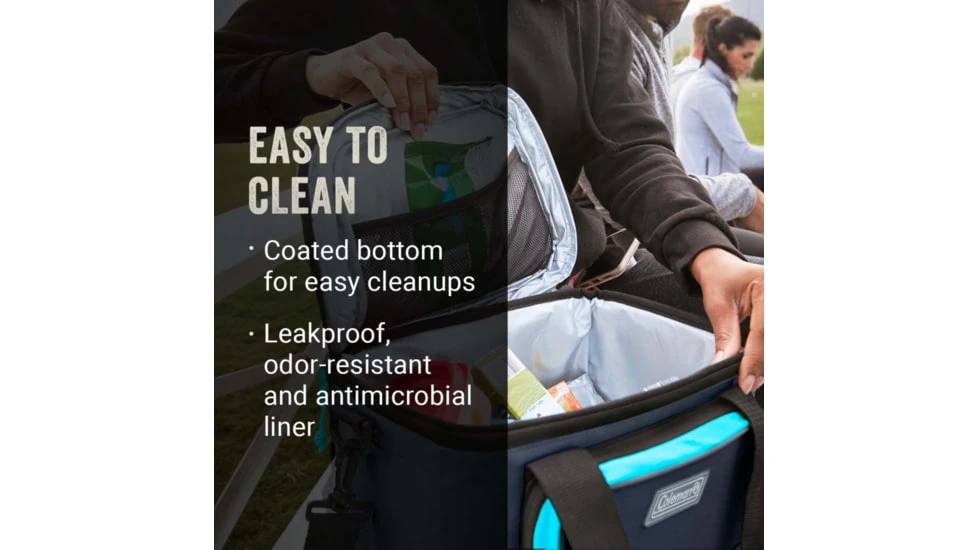 Coleman Soft Cooler Xpand 16 Can Cooler Blue Nights 4 Coleman Soft Cooler Xpand 16 Can Cooler Blue Nights - Image 4