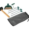 Coleman Tent Kit W/ Rubber Mallet, 4 Tent Stakes, Stake Puller, Hand Broom, Dustpan